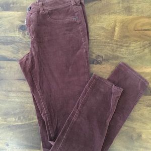 Pilcro Skinny Serif Ankle Cords